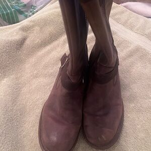 Born Women's Brown Heeled Boots